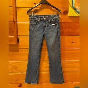 American Eagle Boot Kick Next Level Stretch x-short size 6